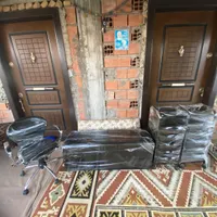 پاف و صندلی چرخ دار و کشو