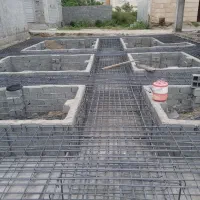 اجرای کار آرماتوربندی و بتن ریزی ساختمان