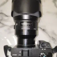 سونی آلفا ۶۴۰۰ با لنز سیگما 85 f 1.4