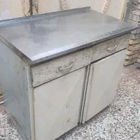 دو عدد کابینت آشپزخانه آهنی، تمیز و سالم|مصالح و تجهیزات ساختمان|شوش, |دیوار