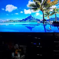 ال ای دی الجی ۵۵فورکی هوشمند ۲گیرنده پلم