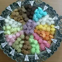 قند رنگی طعم دار در بسته بندی جذاب