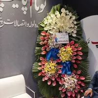 تاج گل درباری ختم ترحیم نمایشگاهی دسته گل|گل و گیاه طبیعی|تهران, شهرک محلاتی|دیوار