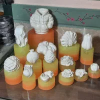 قالب سلیکونی سنگ مصنوعی و شمع و تولید سنگ مصنوعی