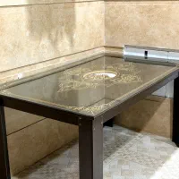 میز ناهارخوری|میز و صندلی غذاخوری|آبدانان, |دیوار