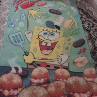 قالی بچگونه طرح باب اسفنجی