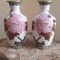 دو جفت گلدان مینا