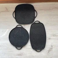 تابه گریل چدنی ماهیتابه استیک پز چدن رژیمی صفحه|ظروف پخت‌وپز|تهران, تجریش|دیوار