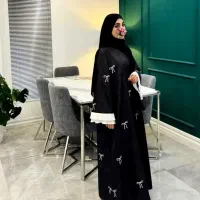 عبای پینترستی لیدوما با کرپ الیزه درجه ۱|لباس|یزد, |دیوار