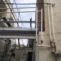 لوله کشی گاز روکار توکار، خرده کاری، انشعاب