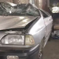 پراید صبا تصادفی 87|خودرو سواری و وانت|لنگرود, |دیوار