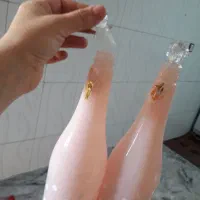 بطری شیشه ای شیک ودکوری