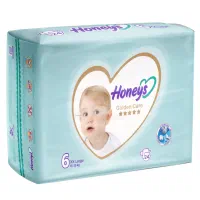 پوشک بچه پوشک هانیز سایز 6