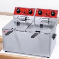 سرخ کن صنعتی برقی ۱۲ لیتری تک و جوفت