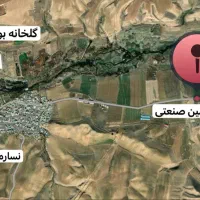 10000 متر زمین صنعتی آماده، روی جاده، سهمیه آب|فروش زمین و ملک کلنگی|دیواندره, |دیوار