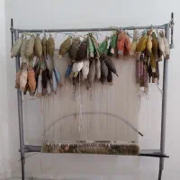 تابلو فرش چله ابریشم