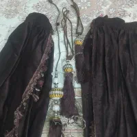 والن پرده مخمل به همراه  قاب فقط 6 میلیون