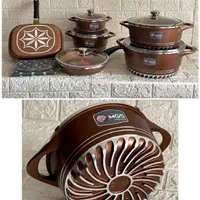 سرویس قابلمه17پارچه اصلی ام جی اس و راکلند|ظروف پختوپز|سبزوار, فیاض|دیوار