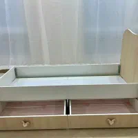 تخت کودک و نوجوان MDF وپاتختی و ۲تشک کودک و نوجوان|تخت و سرویس خواب|تهران, امیریه|دیوار