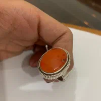 انگشتر دستساز عقیق یمن ناب|جواهرات|اردبیل, |دیوار