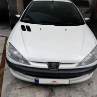 پژو 206 SD اتوماتیک سفید مدل 1389