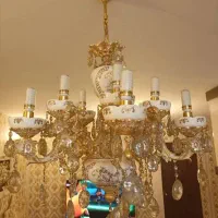 لوستر برنز وچینی|لوستر و چراغ آویز|تهران, فرزانه|دیوار