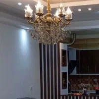 لوستر برنجی ۶شاخه