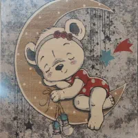 فرش اتاق کودک دخترانه