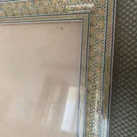 قاب عکس خاتم کاری و شلف|تابلو، نقاشی، عکس|مشهد, احمدآباد|دیوار