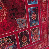 فرش کتیبه ۶۱۸ روناسی/سبز/فیروزه ای|فرش|تهران, نعمت‌آباد|دیوار