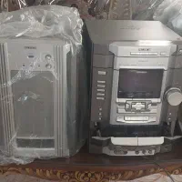 پخش cd و دو کاسته Sony