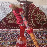 قلیان برنجی آبکاری شده|صنایع دستی و سایر لوازم تزئینی|قم, حنیف نژاد|دیوار