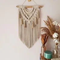 دیوارکوب مکرومه ویژه عید کادوی عیدی بومریس مکزومه|صنایع دستی و سایر لوازم تزئینی|تهران, شادآباد|دیوار