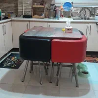 میز نهار خوری ۴ نفره به همراه مبل|مبلمان خانگی و میز عسلی|رشت, پل تالشان|دیوار