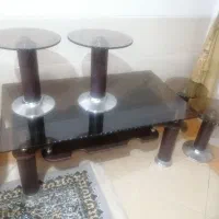 گل میز قهوه‌ای