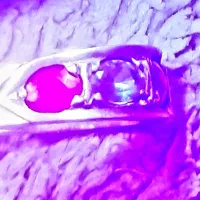 انگشتر گارنت زبرجد یاقوت برمه عتیقه|جواهرات|تهران, فرمانیه|دیوار