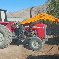 تراکتور 285تک مدل 71همراه با بیل چهار جک