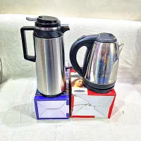 کتری برقی با فلاکس ۲لیتری|قوری، کتری، قهوه‌ساز دستی|اهواز, حصیرآباد|دیوار