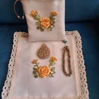 جانمازهای کیسه ای رباندوزی شده