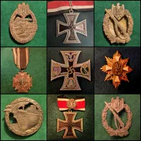 مدال های اصل و ضرب دوم آلمان نازی هیتلر جنگ جهانی