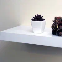 شلف دیواری پایه مخفی باکس دیواری تمام MDF