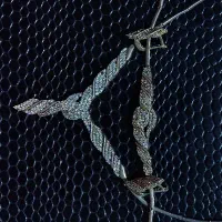 ست گوشواره و گردنبند و دستبند نقره