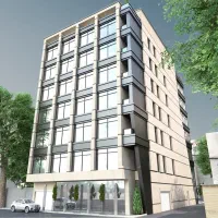 ساختمان پزشکان راهنمایی نما مدرن ۱۳۰ متری