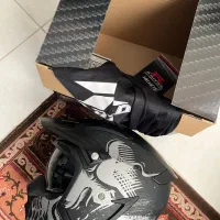 کلاه کاسکت فک جدا Rapido مدل 890 (طرح بون مشکی)|قطعات یدکی و لوازم جانبی|تهران, جوادیه|دیوار