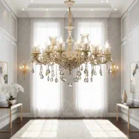 لوستر آرامیس فرانسوی ۱۸ شعله