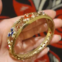 دستبند برنجی رنگ ثابت مثل نونو|بدلیجات|قم, زنبیل آباد|دیوار