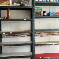 فروش قفسه فلزی|کتابخانه، شلف، قفسه‌های دیواری|لنگرود, |دیوار