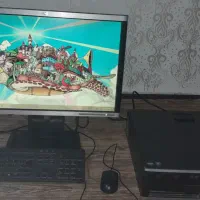 کیس گیمینگ با مانیتور درحد نو