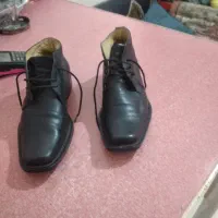 کفش نیم بوت چرم|کیف، کفش، کمربند|آق قلا, |دیوار