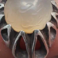 انگوشتر قدیمی نقره اصل